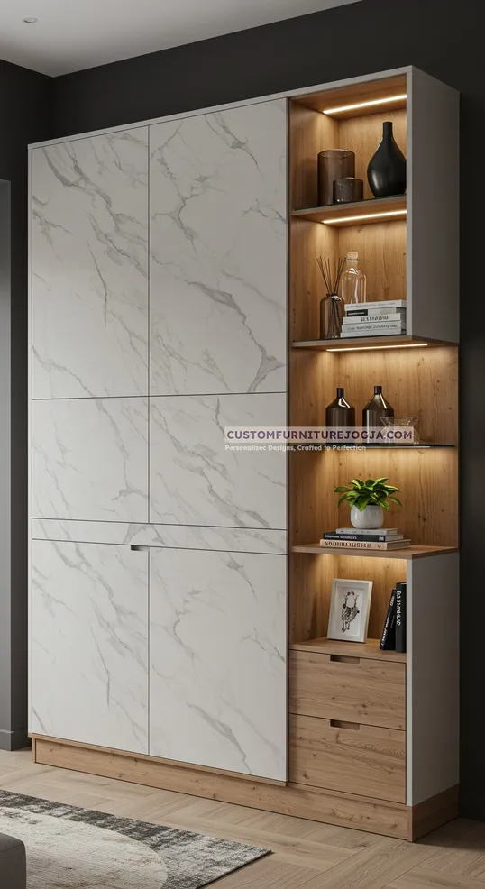 Jasa Pembuatan Cabinet Dinding Jogja